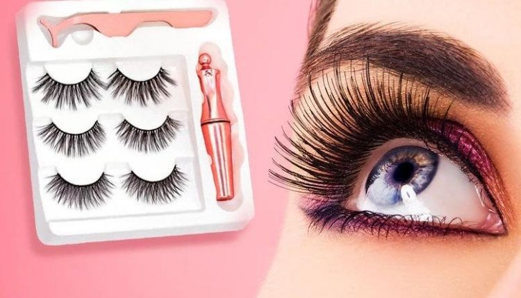 Invisible magnetic lashes