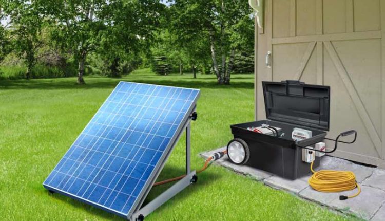 2000 watt solar generator